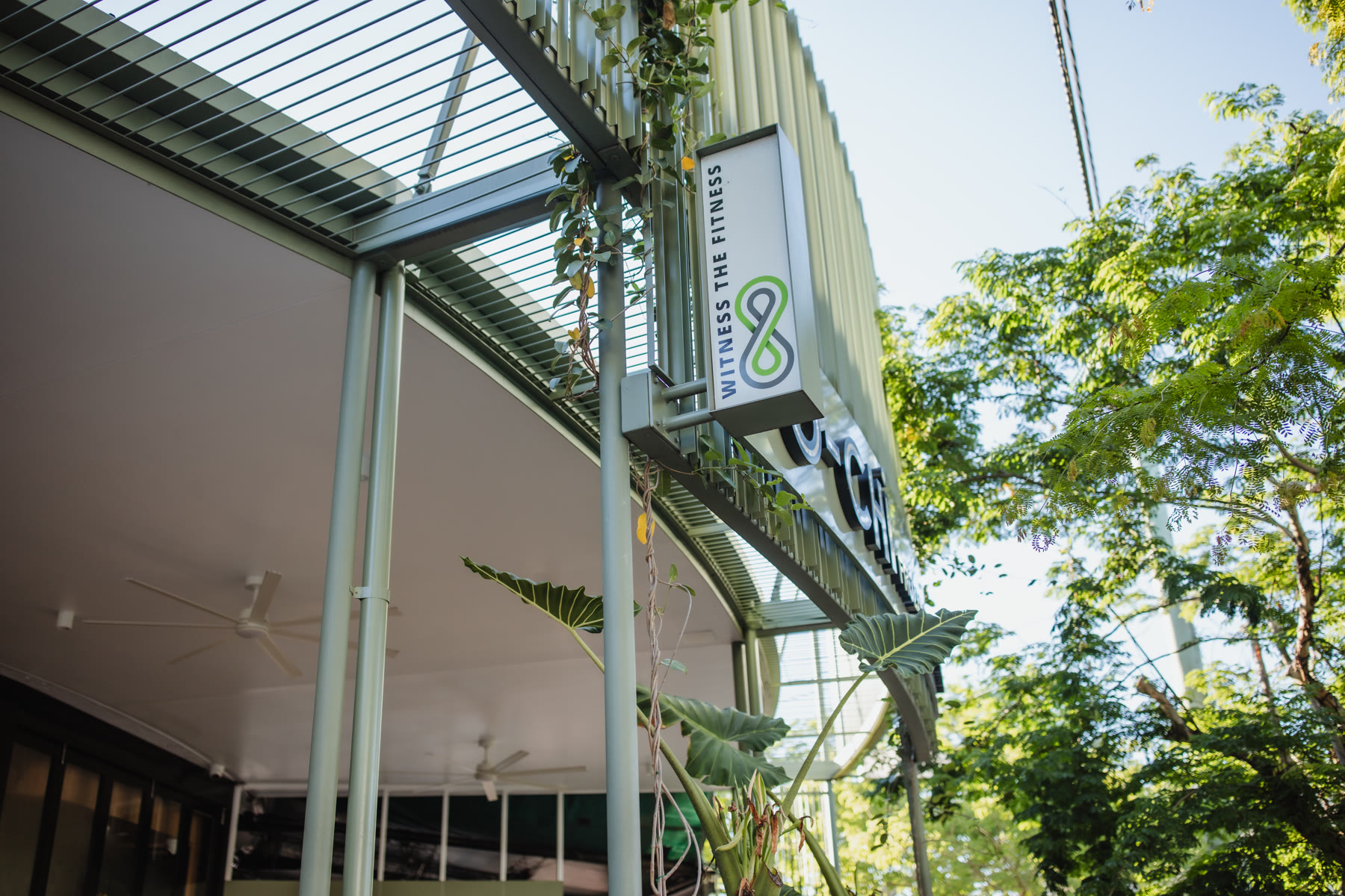 Witness The Fitness entrance in Rosalie Village, Paddington